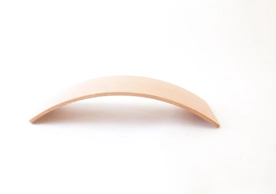 Wobbel Starter Zonder Vilt - Houten Balance Board Van 70 Centimeter - Geschikt Voor 0 Tot 3 Jaar 8 Wobbel Starter Zonder Vilt - Houten Balance Board Van 70 Centimeter - Geschikt Voor 0 Tot 3 Jaar - Afbeelding 6