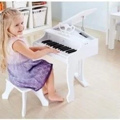 Hape Vleugelpiano Deluxe Grand 30 Toetsen Wit -duurzamer-speelgoed Verkoop 550x388