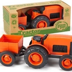 Green Toys Speelgoed Green Toys Tractor Oranje -duurzamer-speelgoed Verkoop 550x388 3