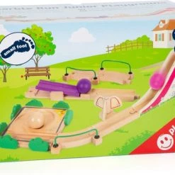 Small Foot Company Houten Knikkerbaan Speeltuin - Junior Marble Run - Houten Speelgoed Vanaf 1,5 Jaar -duurzamer-speelgoed Verkoop 550x388 5