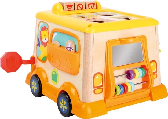 Small Foot Company Small Foot - School Bus Motor Skills Toy 4 Small Foot Company Small Foot - School Bus Motor Skills Toy - Afbeelding 2