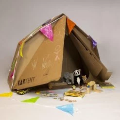 Kartonnen Speeltent Voor Kinderen - De KarTent Junior Speeltent Binnen - Cadeau Van Sinterklaas Cadeau - Hobbykarton - KarTent -duurzamer-speelgoed Verkoop 550x391 3