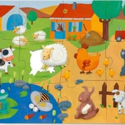 Djeco Voelpuzzel Boerderij - 12 Stukjes 17 Djeco Voelpuzzel Boerderij - 12 Stukjes -duurzamer-speelgoed Verkoop 550x392 2