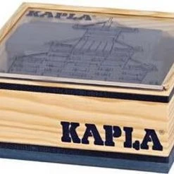 KAPLA Kleur - 40 Plankjes - Donkerblauw -duurzamer-speelgoed Verkoop 550x392
