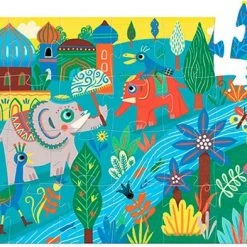 Djeco - Puzzel 24 Stukken - Asia Olifant - 3+ 9 Djeco - Puzzel 24 Stukken - Asia Olifant - 3+ -duurzamer-speelgoed Verkoop 550x393 2