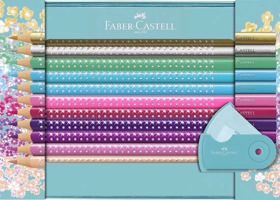Faber-Castell Kleurpotloden FC Sparkle 3 Faber-Castell Kleurpotloden FC Sparkle