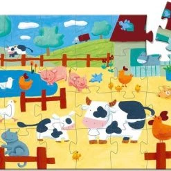 Djeco Puzzel Koe | Voor Kinderen | 24 Stukjes -duurzamer-speelgoed Verkoop 550x394 4