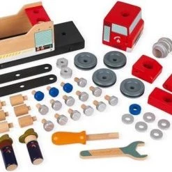 Janod Brico'kids - Brandweerauto 10 Janod Brico'kids - Brandweerauto -duurzamer-speelgoed Verkoop 550x395 1