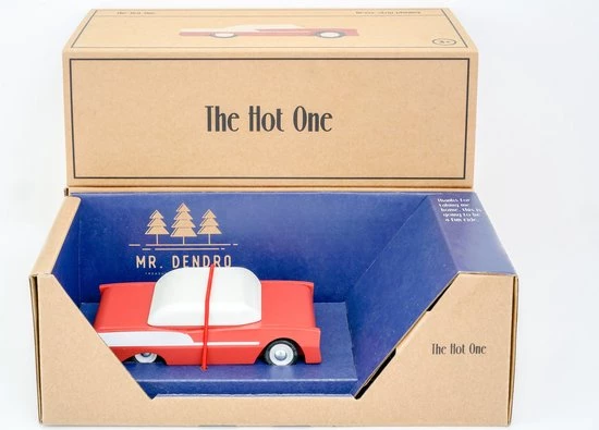 Mr. Dendro - Houten Speelgoed Auto - The Hot One - 12,5cm - Houten Speelgoed Vanaf 3 Jaar 10 Mr. Dendro - Houten Speelgoed Auto - The Hot One - 12,5cm - Houten Speelgoed Vanaf 3 Jaar - Afbeelding 8