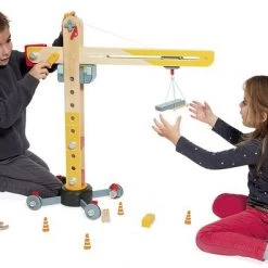 Janod Bolid - Grote Kraan 30 Janod Bolid - Grote Kraan -duurzamer-speelgoed Verkoop 550x396