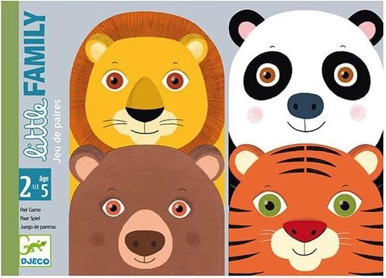 Djeco Kaartspel Little Family 3 Djeco Kaartspel Little Family