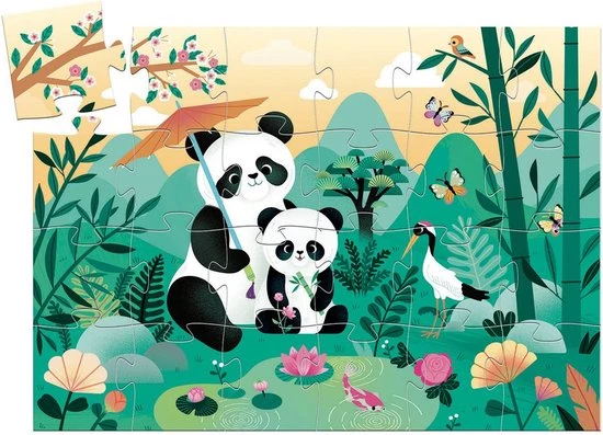 Djeco - Djeco Puzzel Léo De Panda 24 St 4 Djeco - Djeco Puzzel Léo De Panda 24 St - Afbeelding 2
