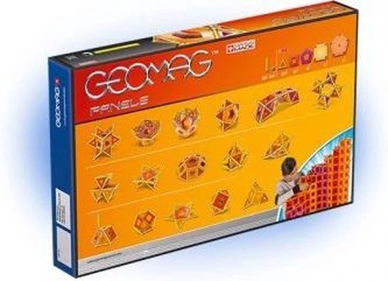 Geomag Panels 114 Delig 4 Geomag Panels 114 Delig - Afbeelding 2