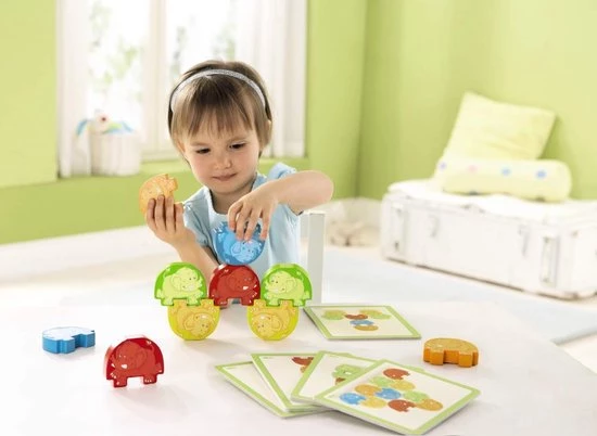 Haba Spel Stapelspel Waggelfanten 6 Haba Spel Stapelspel Waggelfanten - Afbeelding 4