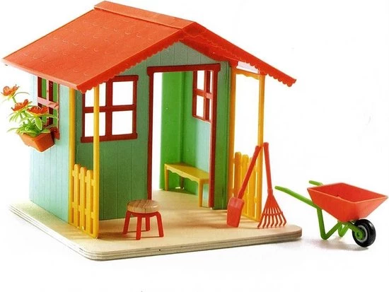 Djeco 7-delig Tuinhuis DJ07835 3 Djeco 7-delig Tuinhuis DJ07835