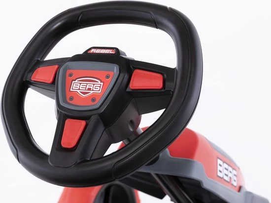 BERG Reppy Rebel Skelter - Grijs/Rood - Met Soundbox - 2,5 Tot 6 Jaar 6 BERG Reppy Rebel Skelter - Grijs/Rood - Met Soundbox - 2,5 Tot 6 Jaar - Afbeelding 4