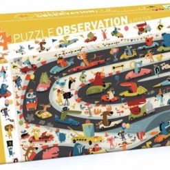 Djeco - Puzzel - Autorally - 54 Stukjes