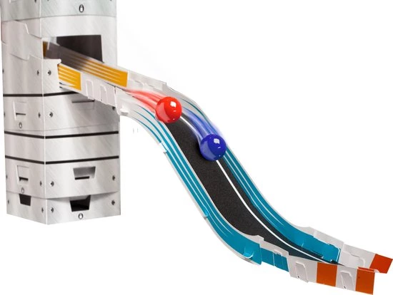 Marble Racetrax Circuit Set Knikkerbaan - Racebaan - 32 Sheets 5 Meter 7 Marble Racetrax Circuit Set Knikkerbaan - Racebaan - 32 Sheets 5 Meter - Afbeelding 5