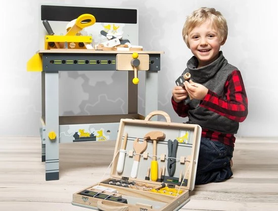 Small Foot Company Small Foot - Workbench "Miniwob" 5 Small Foot Company Small Foot - Workbench "Miniwob" - Afbeelding 3