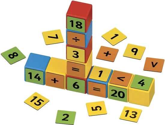 Geomag Magicube Magnetische Bouwblokken Mijn Eerste Wiskunde Set - 61-delig 5 Geomag Magicube Magnetische Bouwblokken Mijn Eerste Wiskunde Set - 61-delig - Afbeelding 3