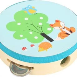Small Foot Company Small Foot Tamboerijn - Speelgoedinstrument - Kleine Vos -duurzamer-speelgoed Verkoop 550x423 4