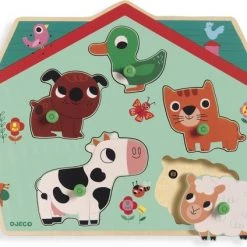 Djeco Geluidenpuzzel - De Boerderij - 5 Stukjes 9 Djeco Geluidenpuzzel - De Boerderij - 5 Stukjes -duurzamer-speelgoed Verkoop 550x424 12