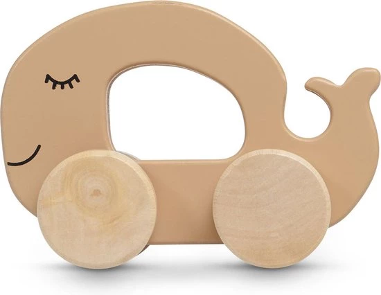 Jollein Houten Speelgoedauto - Sea Animal - Caramel 3 Jollein Houten Speelgoedauto - Sea Animal - Caramel