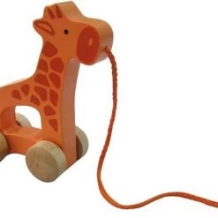Hape Houten Trekfiguur Push & Pull Giraffe 15 Cm Oranje -duurzamer-speelgoed Verkoop 550x426 6