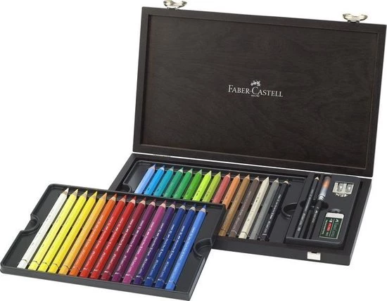 Aquarelpotlood Faber-Castell Albrecht D?rer Magnus Houten Koffer A 30 Stuks FC-116900 3 Aquarelpotlood Faber-Castell Albrecht D?rer Magnus Houten Koffer A 30 Stuks FC-116900