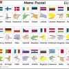 Larsen Legpuzzel Maxi Europese Unie Junior - Karton - 54 Stukjes
