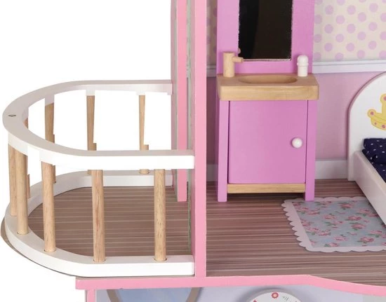 Small Foot Company Poppenhuis Sophia 74 X 121 X 34 Cm 10 Small Foot Company Poppenhuis Sophia 74 X 121 X 34 Cm - Afbeelding 8