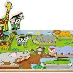 Hape Houten Staande Puzzel Jungle