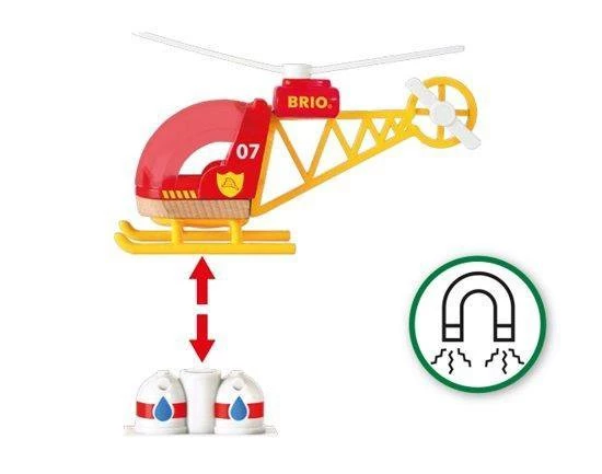 BRIO Brandweer Helikopter - 33797 10 BRIO Brandweer Helikopter - 33797 - Afbeelding 8