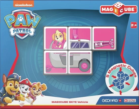 Geomag MagiCube - Constructiespeelgoed - PAW Patrol Skye Helicopter 6 Geomag MagiCube - Constructiespeelgoed - PAW Patrol Skye Helicopter - Afbeelding 4