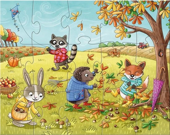 Haba Puzzels - De Seizoenen 6 Haba Puzzels - De Seizoenen - Afbeelding 4