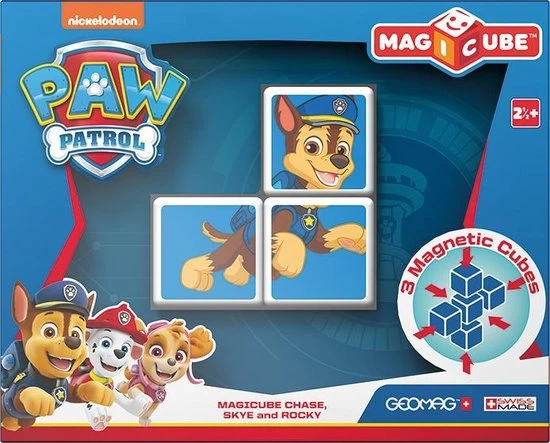 Geomag MagiCube - Constructiespeelgoed - PAW Patrol Chase, Skye, Rocky 16 Geomag MagiCube - Constructiespeelgoed - PAW Patrol Chase, Skye, Rocky - Afbeelding 14