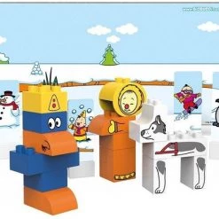 Bumba Biobuddi Bouwblokken Winter 30-delig