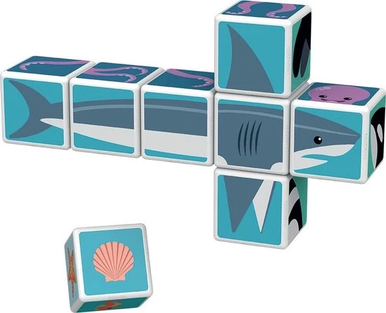 Geomag MagiCube Sea Animals - 14 Delig 4 Geomag MagiCube Sea Animals - 14 Delig - Afbeelding 2