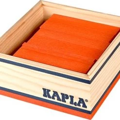 KAPLA Kleur - 40 Plankjes - Oranje -duurzamer-speelgoed Verkoop 550x447 2