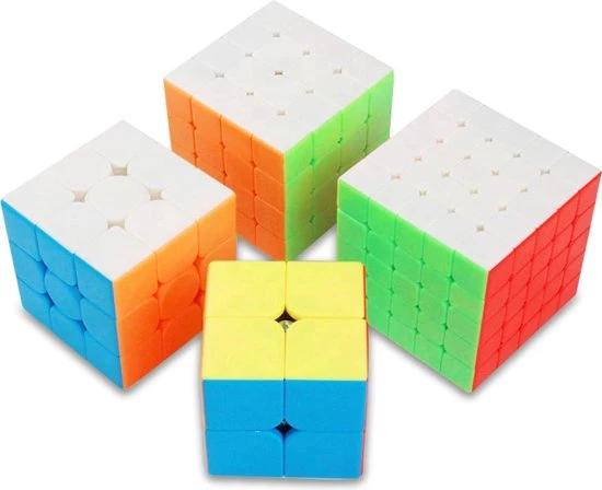 Puzzelkubus – 2x2, 3x3, 4x4, 5x5 - Extra 3x3 Puzzelkubus - Rubiks Cube - MoYu Speed Cube - Gratis 5x Cubestands - Complete Set 7 Puzzelkubus – 2x2, 3x3, 4x4, 5x5 - Extra 3x3 Puzzelkubus - Rubiks Cube - MoYu Speed Cube - Gratis 5x Cubestands - Complete Set - Afbeelding 6