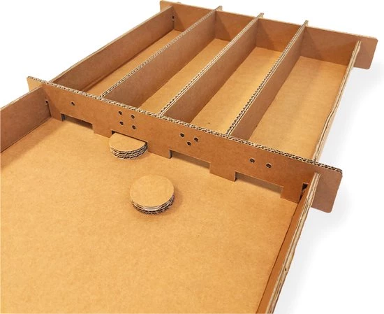 Kartonnen Sjoelbak - Origineel Speelgoed - Sinterklaas Cadeau - Hobbykarton - KarTent 7 Kartonnen Sjoelbak - Origineel Speelgoed - Sinterklaas Cadeau - Hobbykarton - KarTent - Afbeelding 5