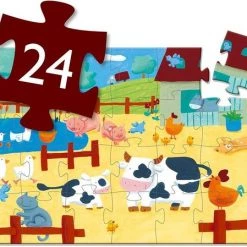 Djeco Puzzel Koe | Voor Kinderen | 24 Stukjes -duurzamer-speelgoed Verkoop 550x449 4