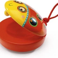 Djeco Castanet | 22 X 8,5 Cm | Rood