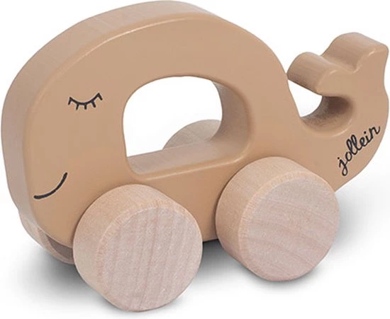 Jollein Houten Speelgoedauto - Sea Animal - Caramel 14 Jollein Houten Speelgoedauto - Sea Animal - Caramel - Afbeelding 12
