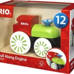 BRIO Gekleurde Locomotief- Trekvoertuig - 30240