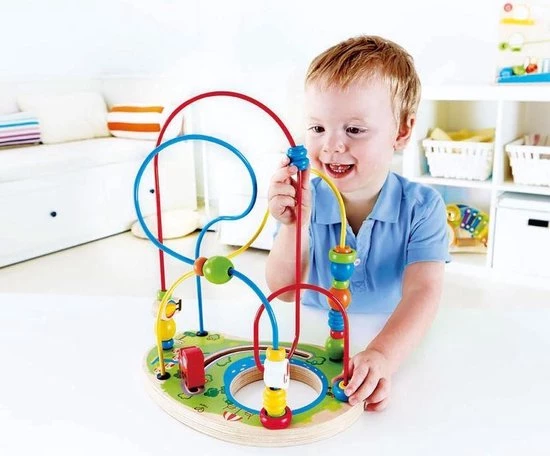 Hape Kralenspiraal Middelgroot 6 Hape Kralenspiraal Middelgroot - Afbeelding 4