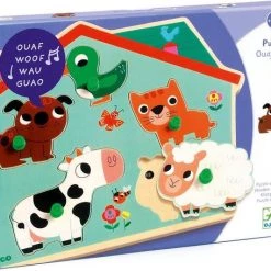 Djeco Geluidenpuzzel - De Boerderij - 5 Stukjes 11 Djeco Geluidenpuzzel - De Boerderij - 5 Stukjes -duurzamer-speelgoed Verkoop 550x456 4