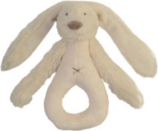 Happy Horse Konijn Richie Rammelaar - Bruin - Baby Cadeau 4 Happy Horse Konijn Richie Rammelaar - Bruin - Baby Cadeau - Afbeelding 2