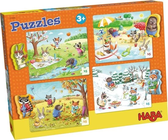 Haba Puzzels - De Seizoenen 3 Haba Puzzels - De Seizoenen