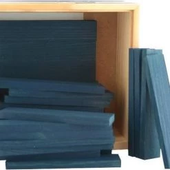 KAPLA Kleur - 40 Plankjes - Donkerblauw -duurzamer-speelgoed Verkoop 550x459